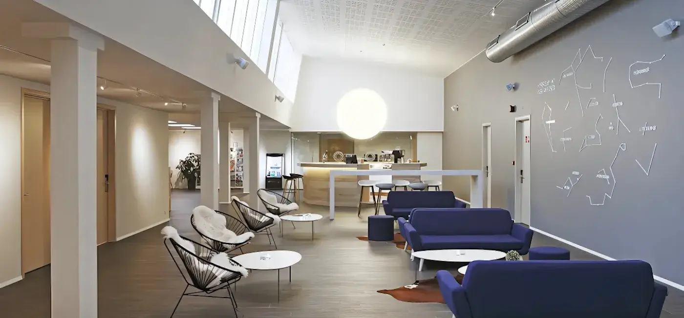 Interior view of Reykjavik Lights Hotel by Kea